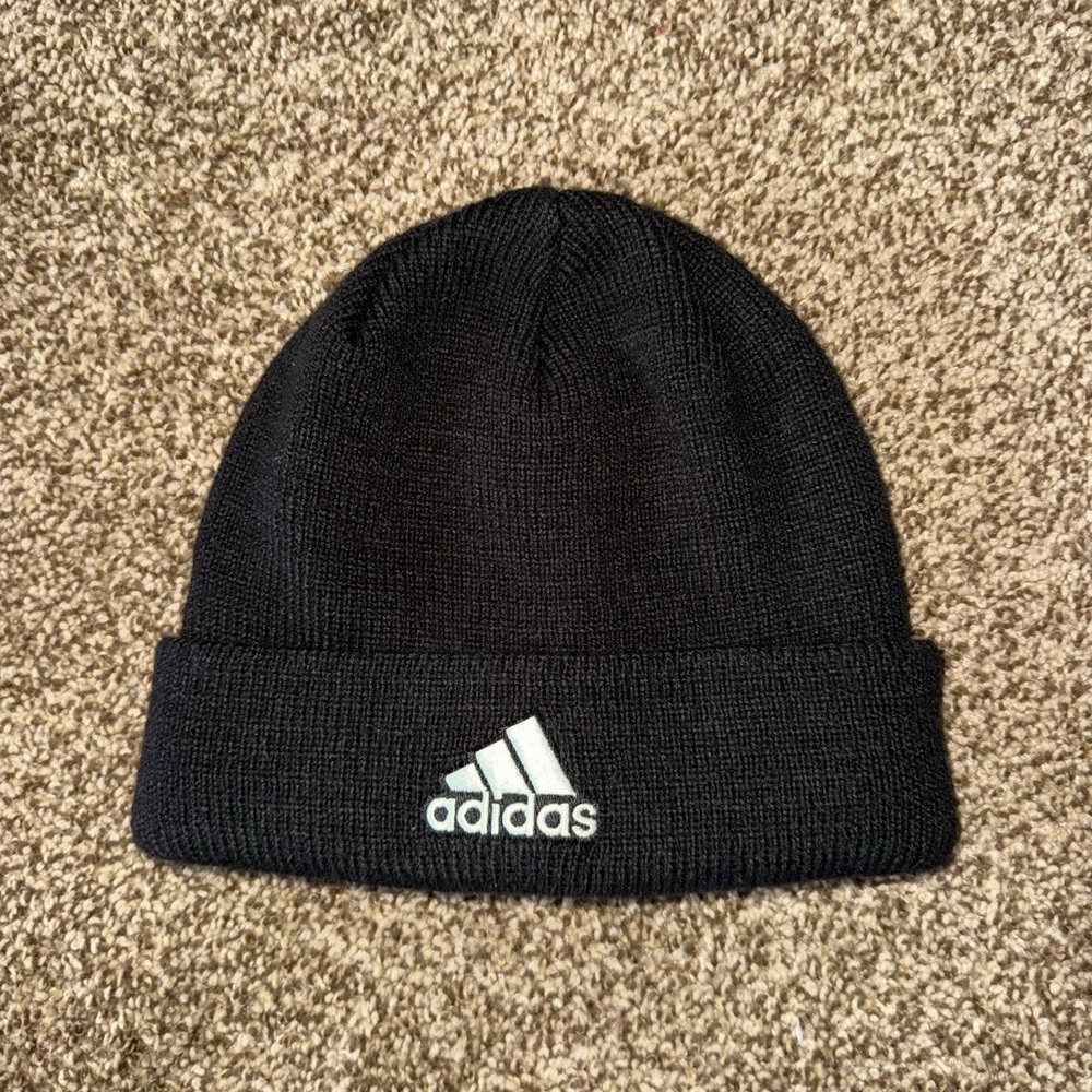 Adidas Black Knit Beanie